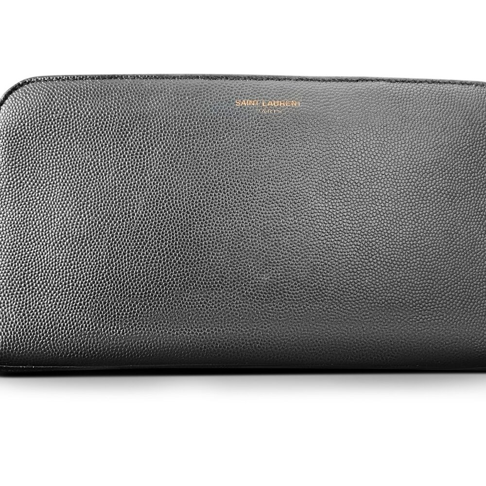 Saint Laurent Blue Continental Wallet - Picture 4 of 8